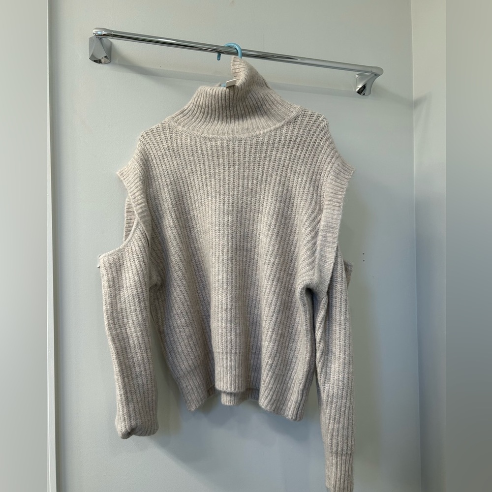 Crescent Cold Shoulder Sweater NWT